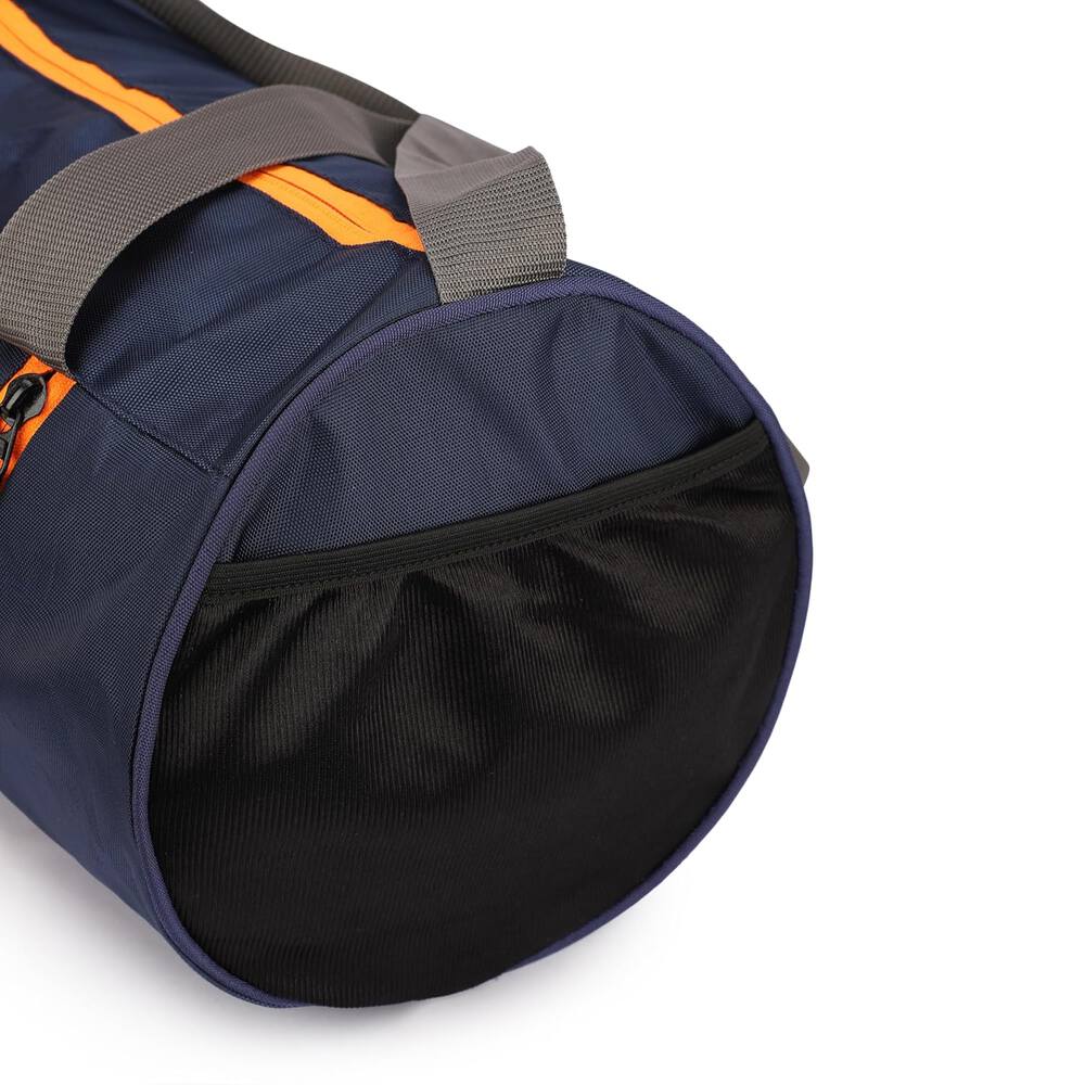 GYM INSANE Navy Breeze Polyester Duffle Bag with Shoe Compartment for Men & Women - Color Navy Blue(21 Ltr)