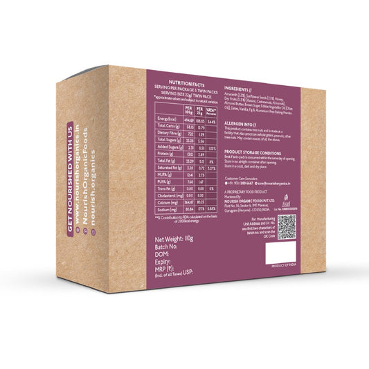 Nourish Organics Fig Amaranth Cokies - 110 gms
