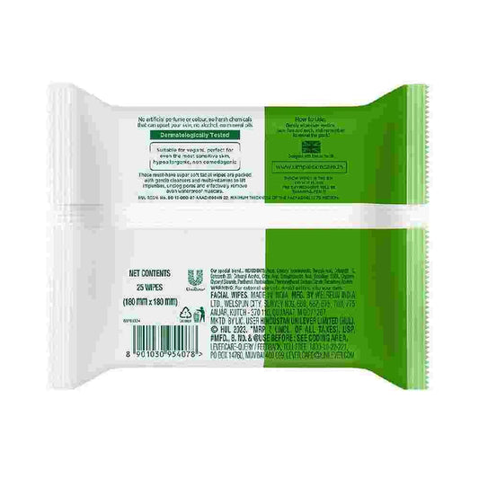 Simple Kind To Skin Micellar Cleansing Wipes 25 Wipes