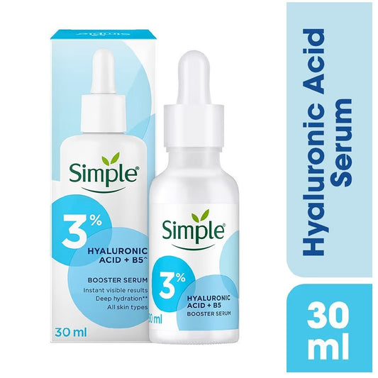 Simple Booster Serum 3% Hyaluronic Acid + B5 For Deep Hydration (30ml)