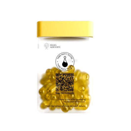 Ace Blend Outshine Omega 3 Fish Oil Capsules | 4x Strength | 743mg EPA 528mg DHA