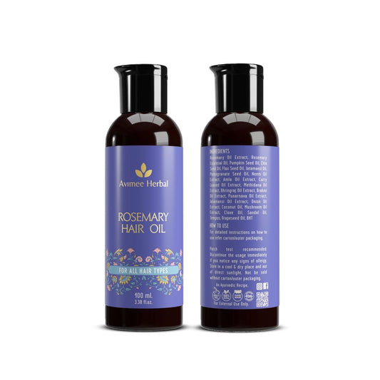 Avimee Herbal Rosemary Hair Oil for Hair Growth (100ml)