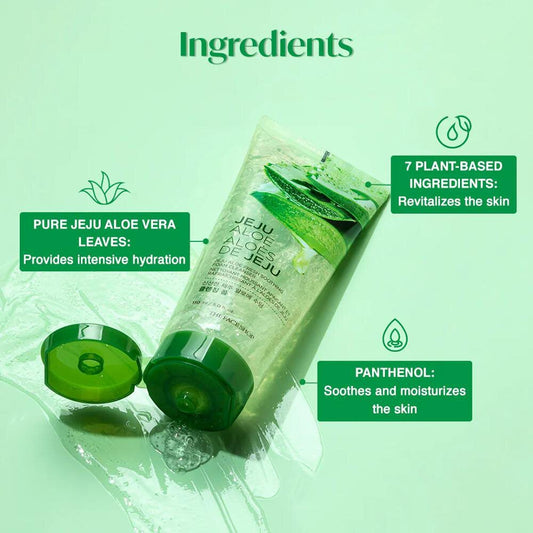 The Face Shop Jeju Aloe Fresh Soothing Cleansing Foam (150ml)
