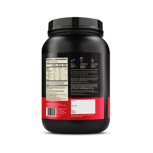 Optimum Nutrition (ON) Gold Standard 100% Whey Protein Powder 2 lbs, (907 gms) (Double Rich Chocolate)