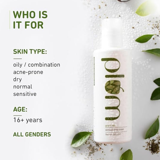Plum Green Tea Alcohol-Free Toner With Glycolic Acid Tightens Pores, Fights Pimples & Controls Oil (200ml)