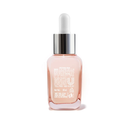 Lakme Dew Drama Serum, 6% Vit B3, E, F & Pro-Ceramides for Skin Barrier & Dewy Radiance (30ml)