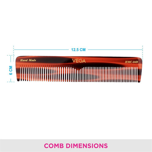 Vega Mini Flat Hair Brush For Men & Women (R5-Fb)