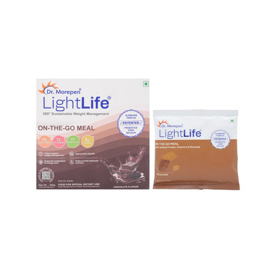 Dr. Morepen LightLife On-The-Go Meal - 60g Each (5 Sachets)