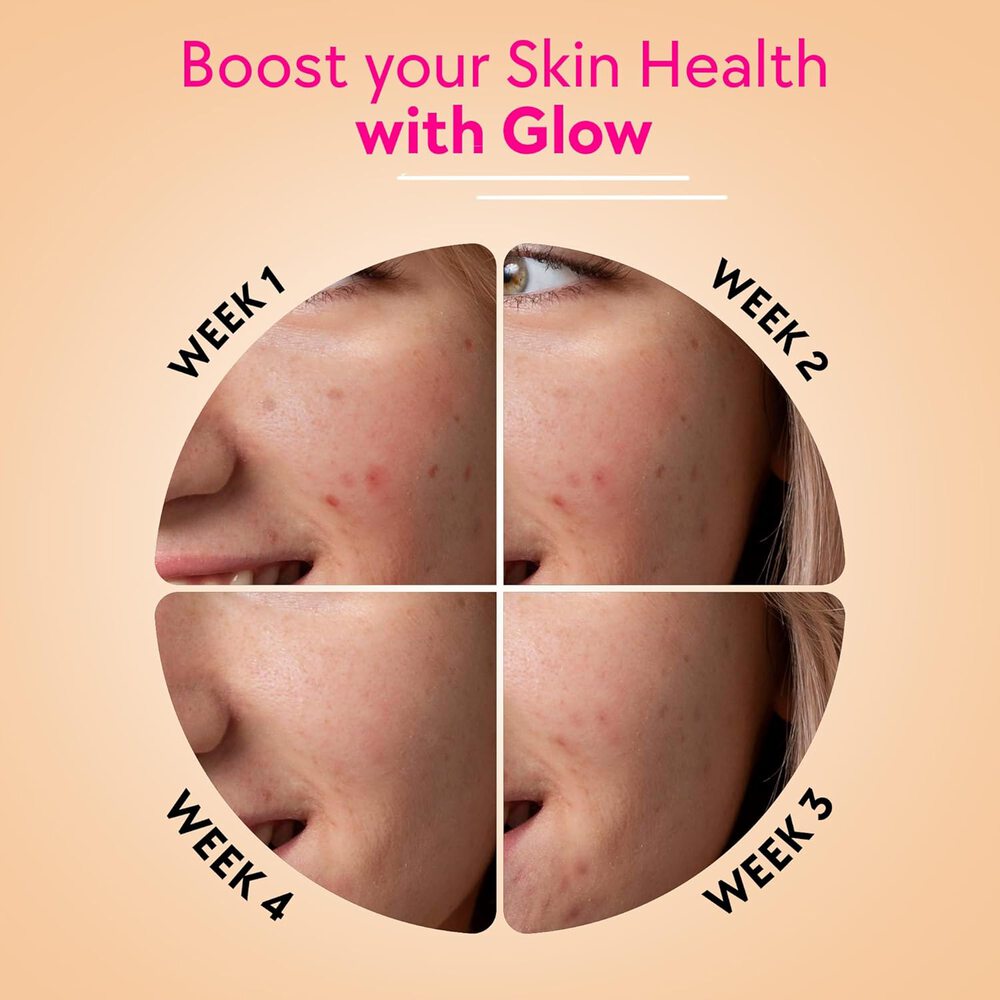 Chicnutrix Glow Japanese Glutathione & Vitamin C for Brighter Skin, Strawberry and lemon (20 tablets)