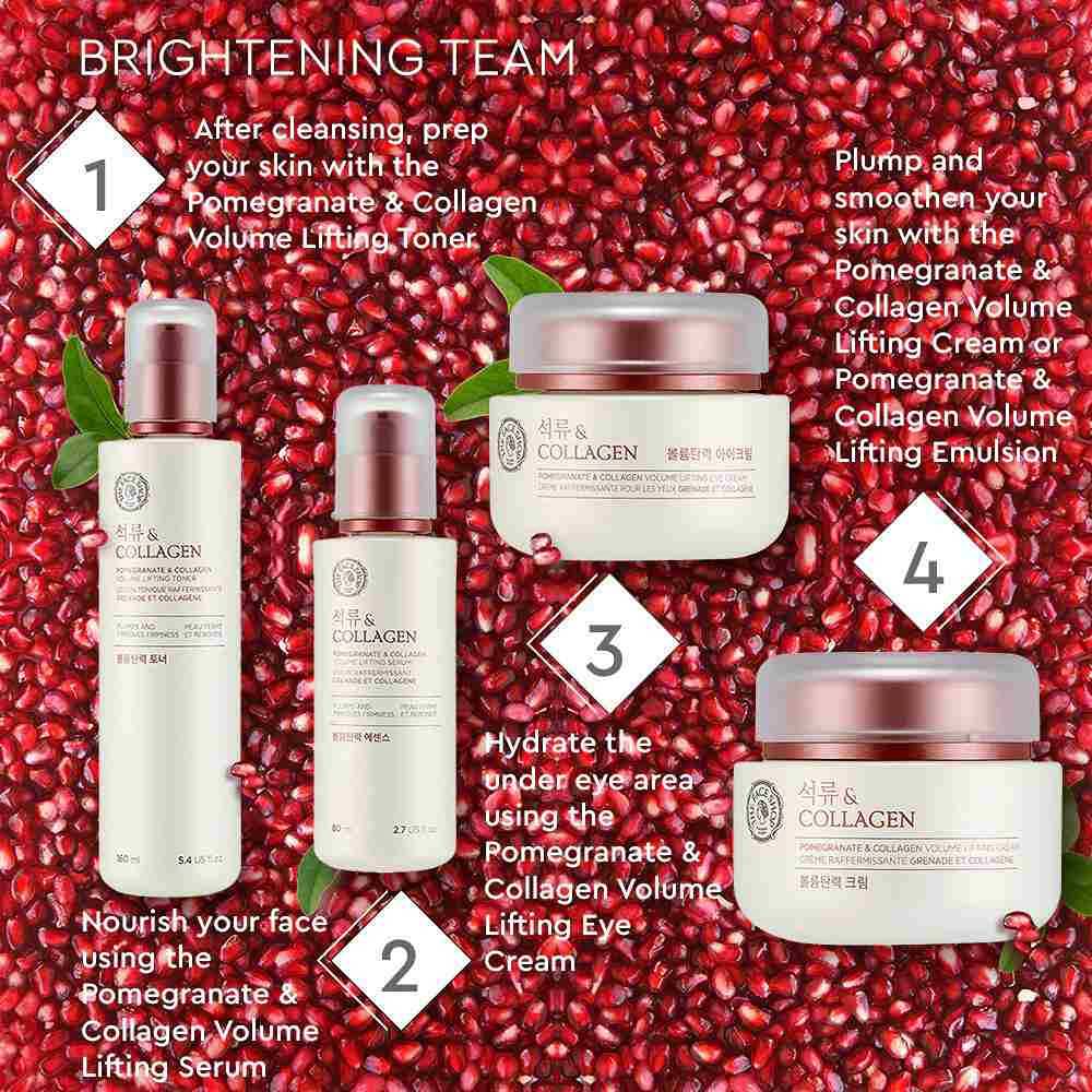 The Face Shop Pomegranate And Collagen Volume Lifting Toner (160ml)