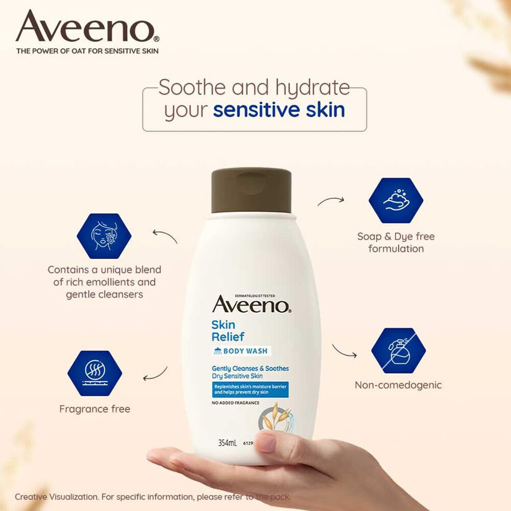 Aveeno Body Skin Relief Body Wash (354ml)