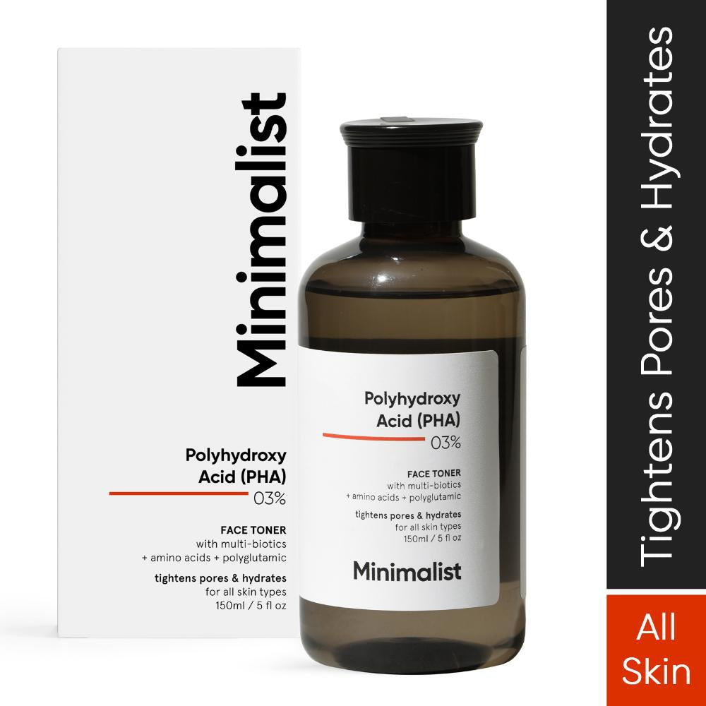 Minimalist Polyhydroxy Acid (Pha) 03% Face Toner (150ml)