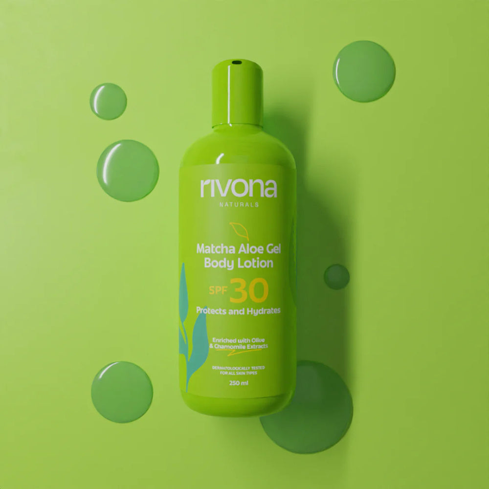 RIVONA NATURALS Matcha Aleo Gel Body Lotion (250ml)