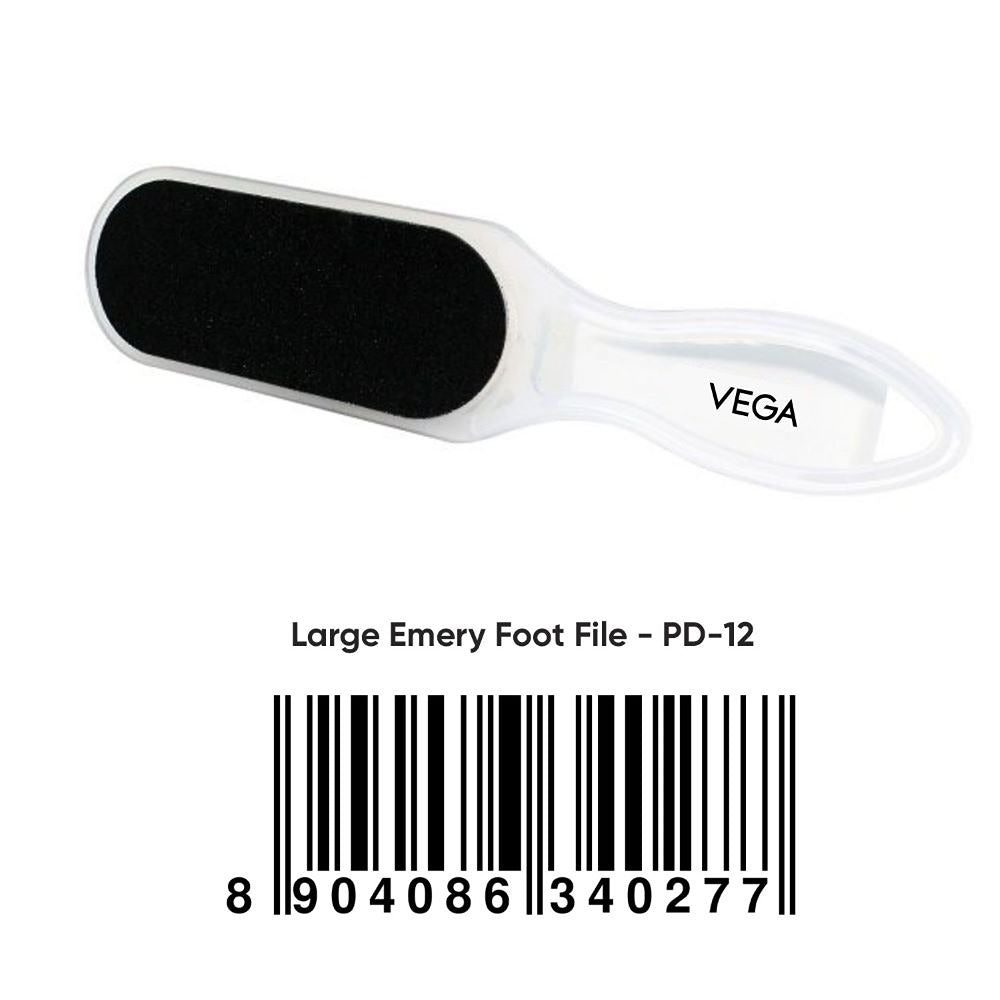 Vega Emery Foot File (Large)