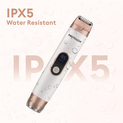 PROTOUCH All-in-1 All Rounder Womens Trimmer & Epilator - Face, Body, Bikini & Underarms - Rechargeable & Painless Hair Removal