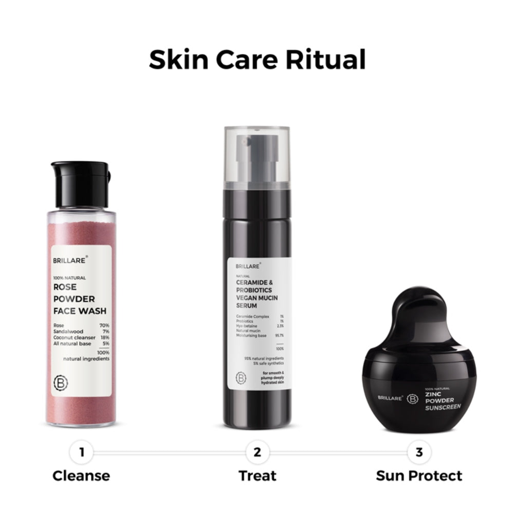 Brillare Ceramide & Probiotics Vegan Mucin serum- 100 ml