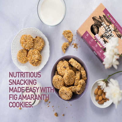 Nourish Organics Fig Amaranth Cokies - 110 gms