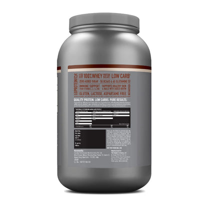 Isopure Whey Protein Isolate Powder with Vitamins for Immune Support - Cookies & Cream- (1 kg)