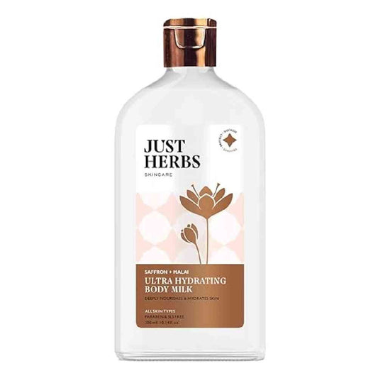 Just Herbs Safron & Malai Ultra Hydrating Body Milk