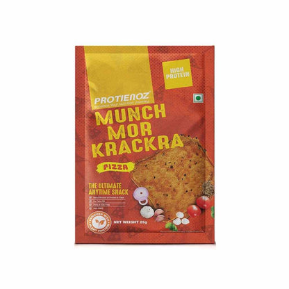 Protienoz Munch Mor High Protein Pizza Krackra (10 X 25 gms)