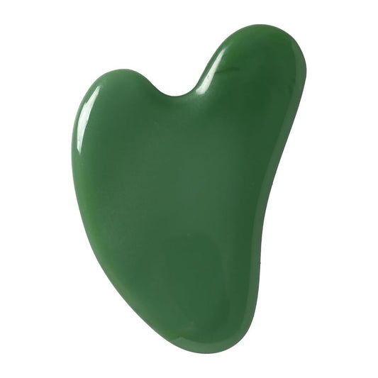Leafoberryy Sophisticated Sculptor Jade Beauty ,Jade Gua Sha Facial Lifting Tool