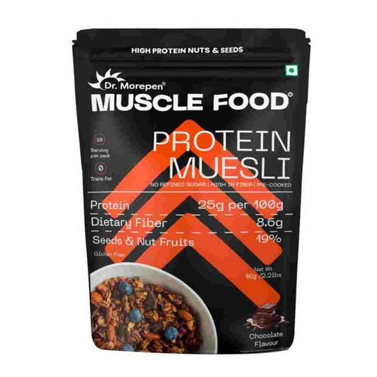 Dr. Morepen Protein Muesli Chocolate Flavour- 1 kg