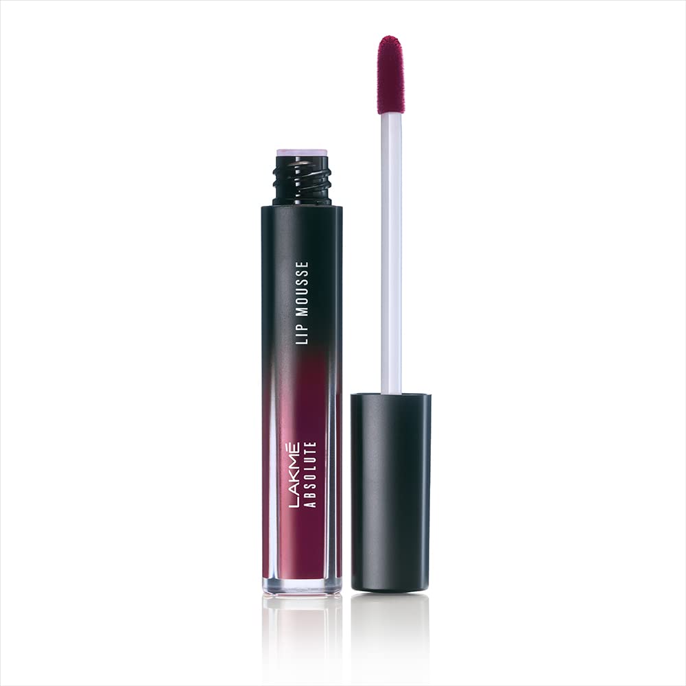 Lakme Xtraordin-airy Lip Mousse - Dark Cherry (4.6 gms)