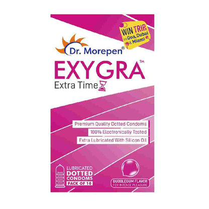 Exygra Longlast Dotted Condom (10 pcs)
