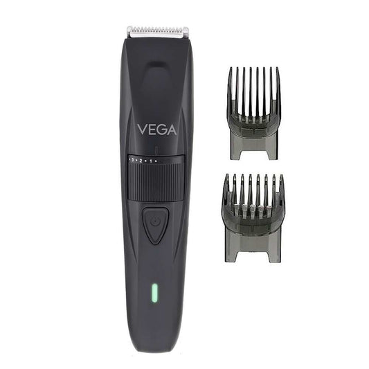 Vega Power-Lite Beard Trimmer for Men, Vhth-38 Trimmer 90 Min Runtime 40 Length Settings (Black)