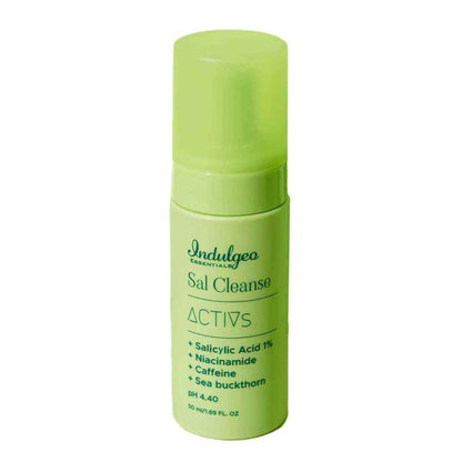 Indulgeo Essentials Mini Sal Cleanse Foaming Face Wash (50ml)