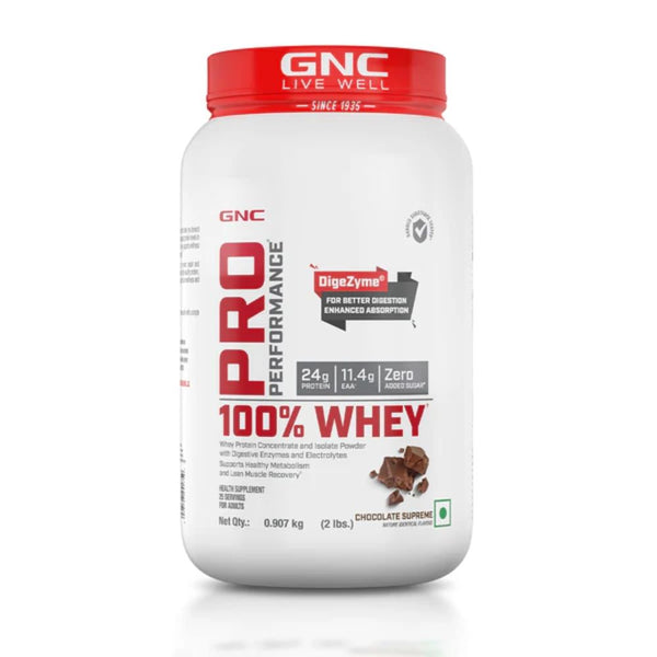 GNC Pro Performance 100% Whey Protein, Chocolate Supreme (2 lbs)