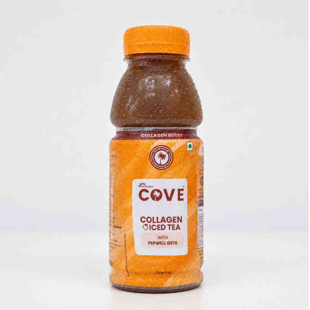 Dr. Morepen Cove Collagen Iced Tea Low Cal (14) Peach Flavour