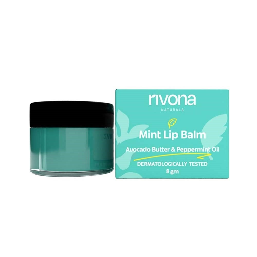RIVONA NATURALS Mint Lip Balm - Cucumber + Kokum Butter (8 gms)
