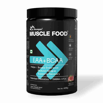 Dr. Morepen MUSCLE FOOD EAA+BCAA - WATERMELON (450 gms)