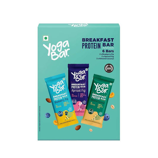 Yoga Bar Variety Pack Breakfast Bars (Pack Of 6)