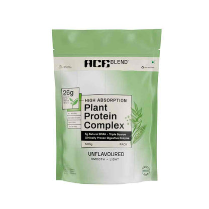 Ace Blend Plant Protein Complex - Unflavoured (500 gms)