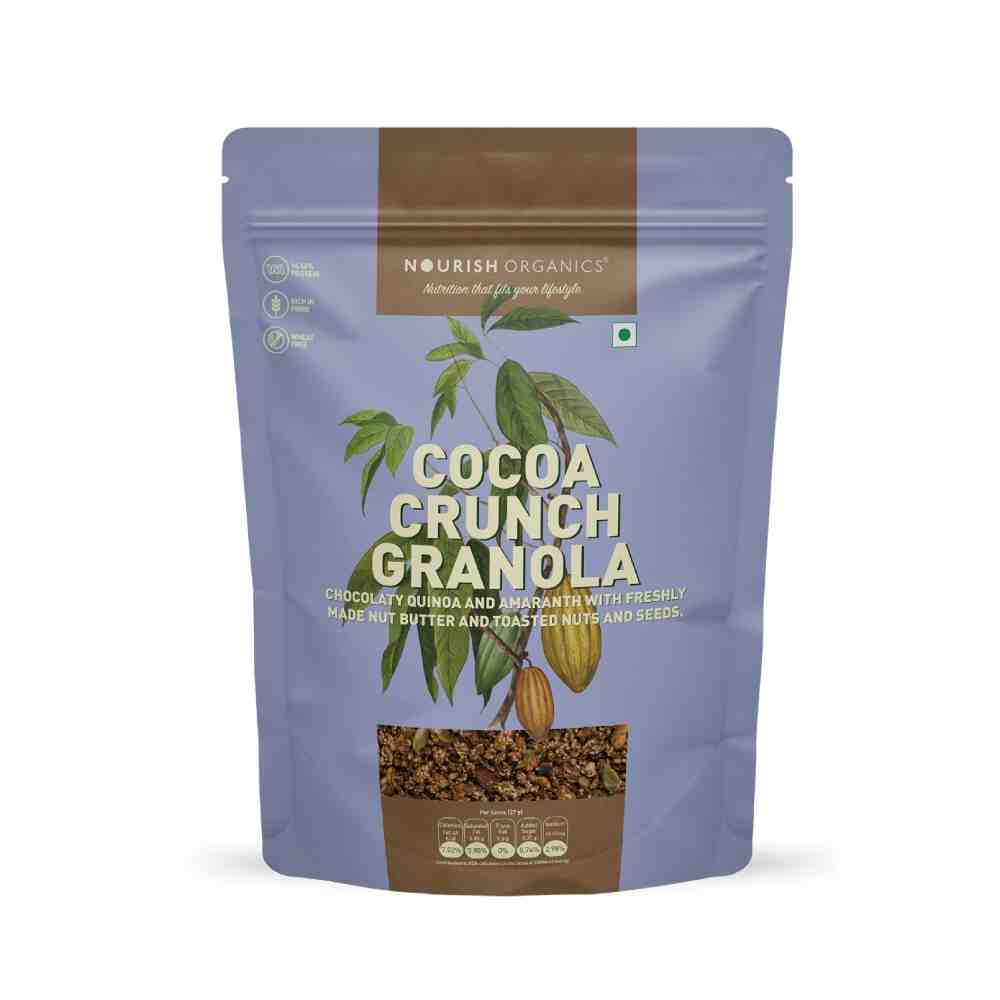 Nourish Organics Cocoa Crunch Granola - 270 gms