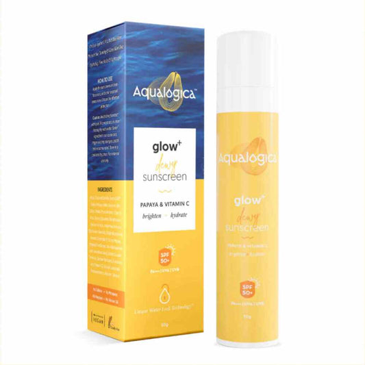 Aqualogica Glow+ Dewy Sunscreen SPF 50 Pa++++ (50 gms)