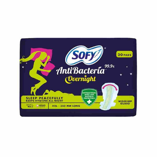 Sofy Sanitary Pads - Anti-Bacteria Super XL+15 Pad, (Pack of 3)