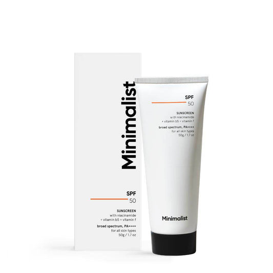 Minimalist SPF 50 Sunscreen for Women & Men (50 gms)