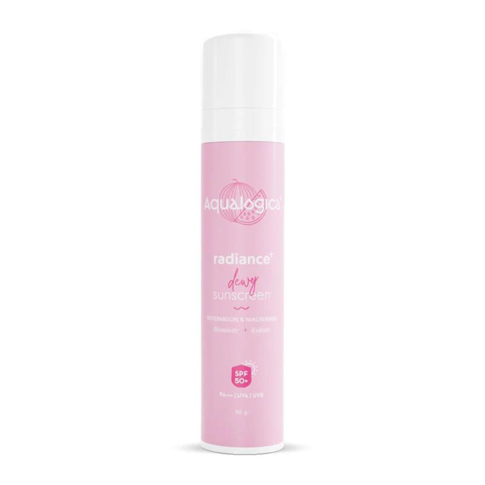 Aqualogica Radiance+ Dewy Sunscreen SPF 50 Pa+++ (50 gms)
