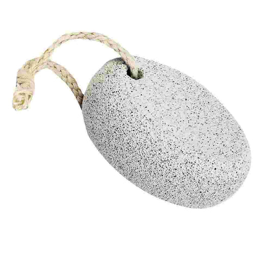 Vega Oval Shaped Pumice Stone, White (PD-16)