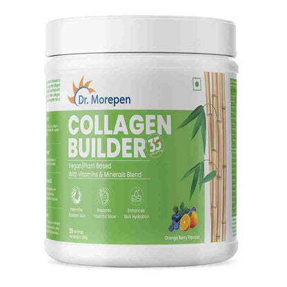 Dr. Morepen Natural Collagen Builder Orange-Berry Flavor (250 gms)