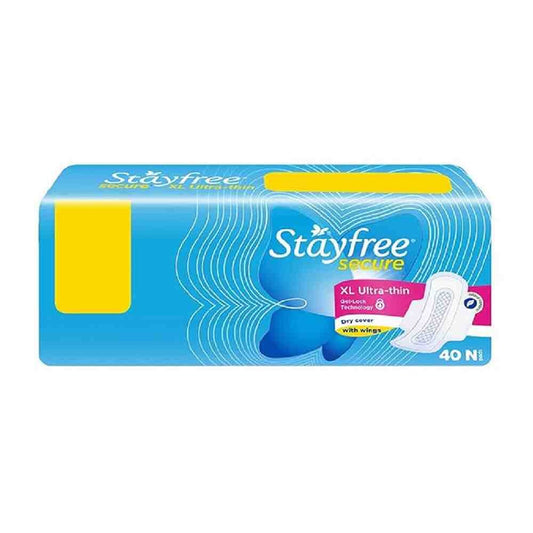 Stayfree Secure Ultra Thin with Wings XL (40 Pads)