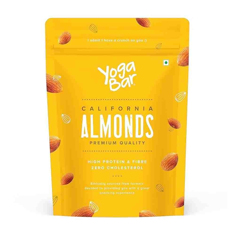 Yoga Bar Almonds Pack Premium California Dried Almonds (500 gms)