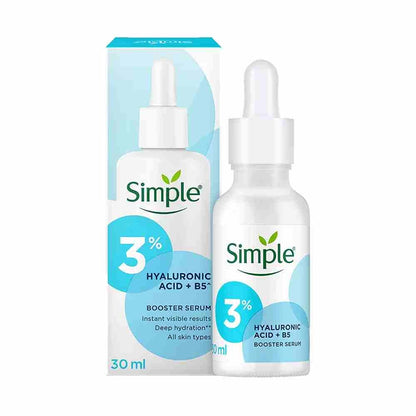 Simple Booster Serum 3% Hyaluronic Acid + B5 For Deep Hydration (30ml)