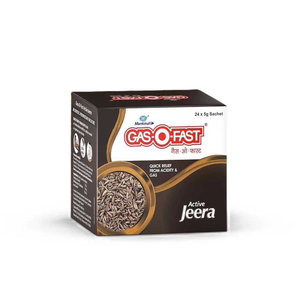 Gas-O-Fast Active Jeera Sachet-Jar(24 pcs)