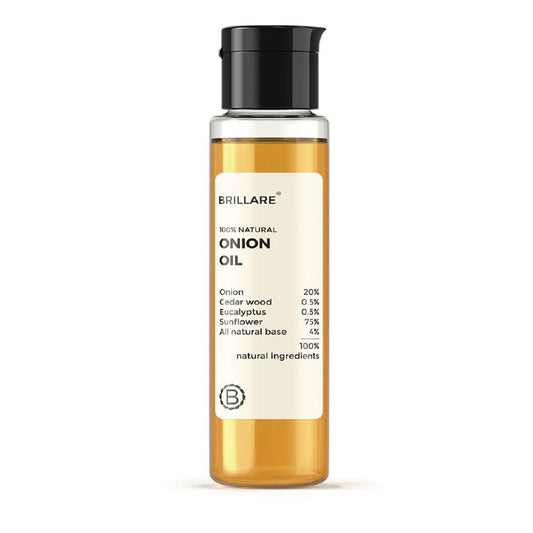 Brillare Onion Oil For Hair Fall Reduction (100ml)