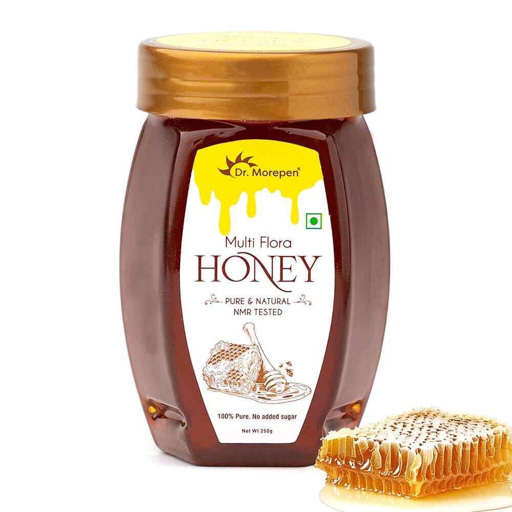Dr. Morepen Multi Flora Honey - Pet Jar (250 gms)
