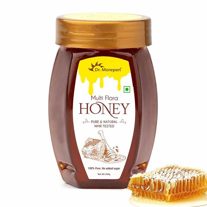 Dr. Morepen Multi Flora Honey - Pet Jar (250 gms)